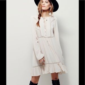 Free People Sweet Treat Mini Shirt Dress